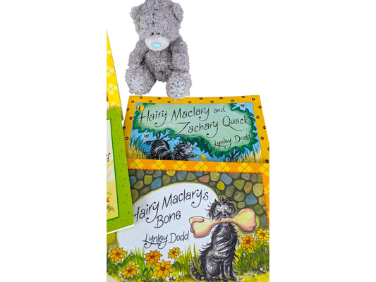 Hairy Maclary Book Bundle with Plush Bear, Storytime Gift
