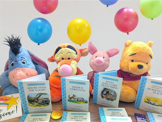 Preloved Winnie-the-Pooh Book Set with Plush | A.A. Milne Kids Gift