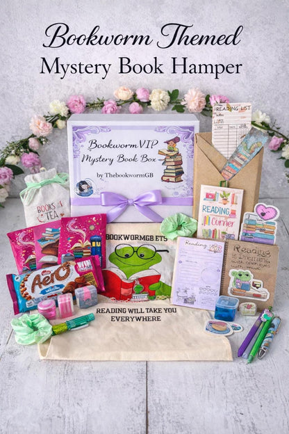 Bookworm Gift Set, Blind Date with a Book, Choose Genre, Book Lover Gift with Stationery, Bookish Surprises, Bookish Gift