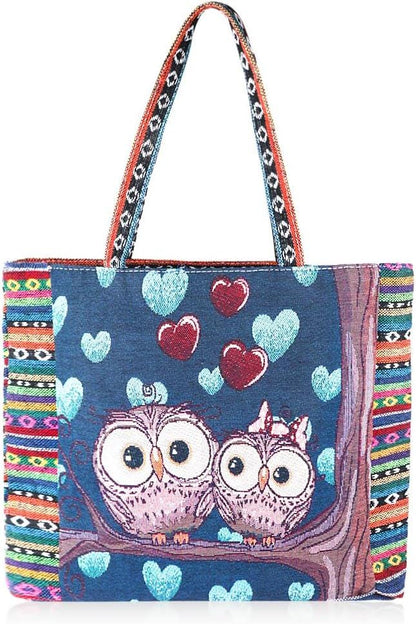 Owl Gift Set | Mystery Book | Owl Lover Gifts for Her | Surprise Book Box | Bookworm Birthday Gift | Owl Tote Bag & Accessories