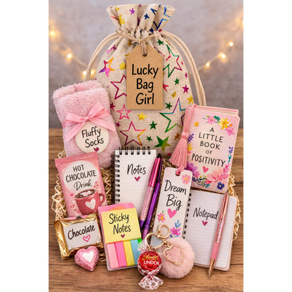 Lucky Mystery Gift Bag | Girl or Boy Surprise Bag | Party Favour Gift | Birthday Graduation Exam Results Gift | Self Care Kit