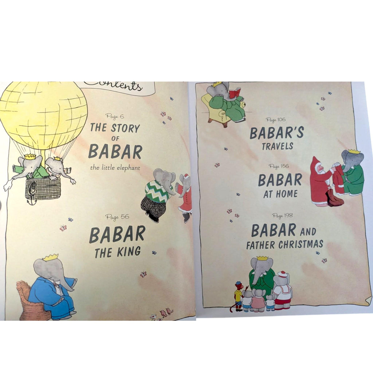 Babar Book & Singing Flappy Elephant Gift Set for Children