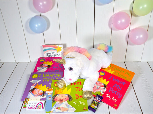Little Princess Book Gift Set • Unicorn Plush & Storybooks