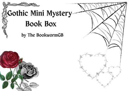 Gothic Gift Set, Fantasy Reader, Bookish Gift Box, Blind Date with a Book, Mystery Book