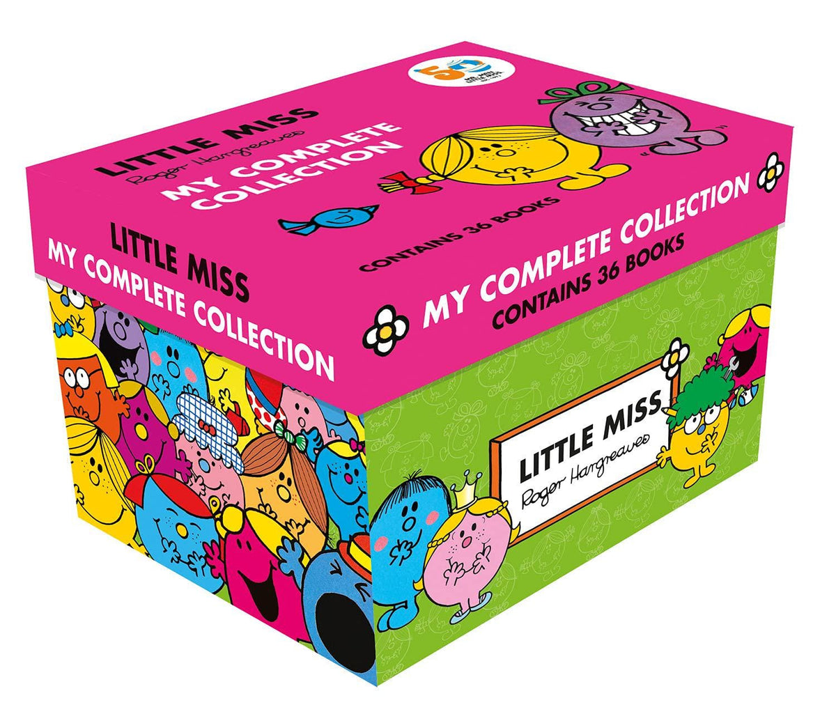 Mr Men & Little Miss Complete Book Collections | 48 Mr Men, 36 Little Miss and  14 Christmas Books | Children's Gift Box Sets