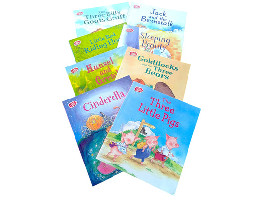 Chad Valley Classic Fairy Tale Book Bundle - Children's Primary Books Gift
