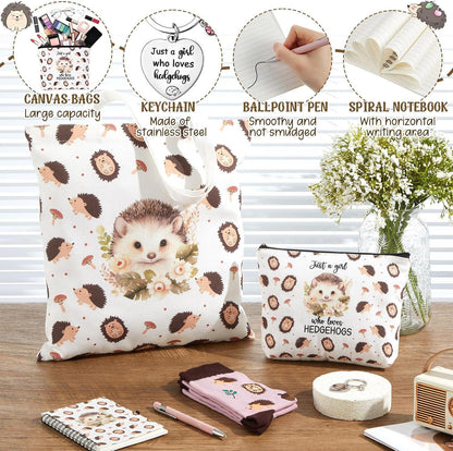 Hedgehog  Gift Set | Mystery Book | Hedgehog Gifts for Her | Surprise Book Box | Book Lover Gift | Birthday Gift for Readers