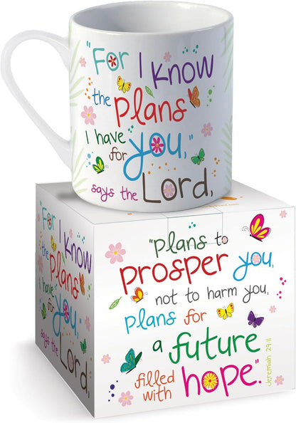 Christian Gift Set for Women | Faith Journal, Scripture Mug, Inspirational Tote Bag,  Reading Care Package Gift Box, Optional Mystery Book