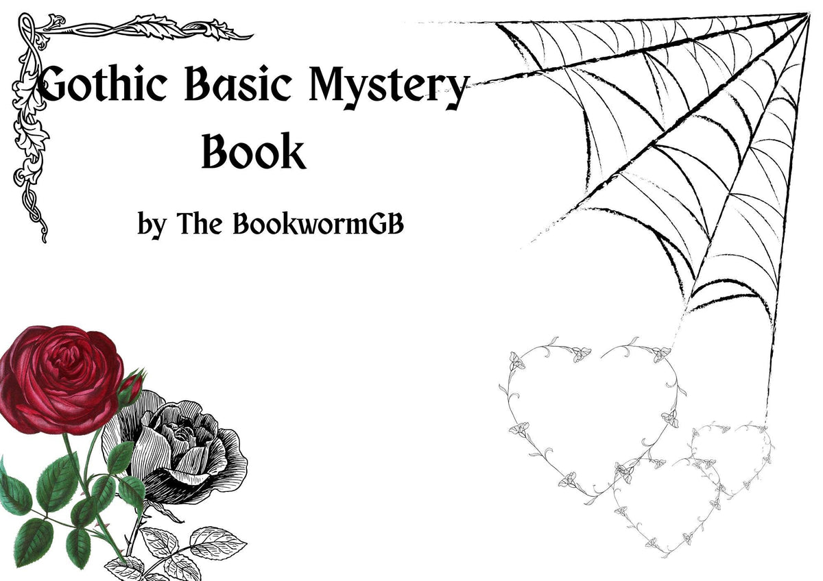 Gothic Gift Set, Fantasy Reader, Bookish Gift Box, Blind Date with a Book, Mystery Book