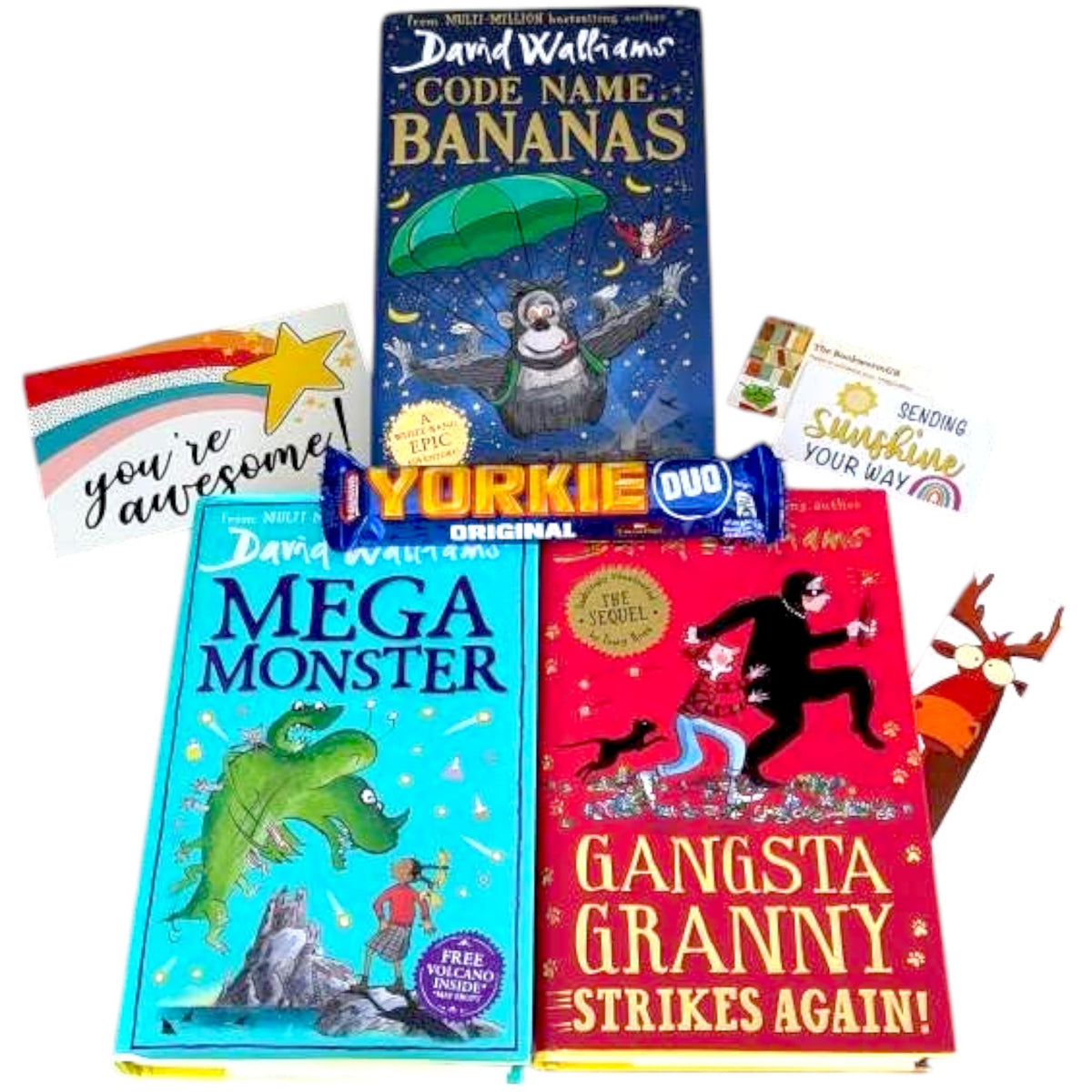 David Walliams Book Bundle: Preloved Children's Story Collection