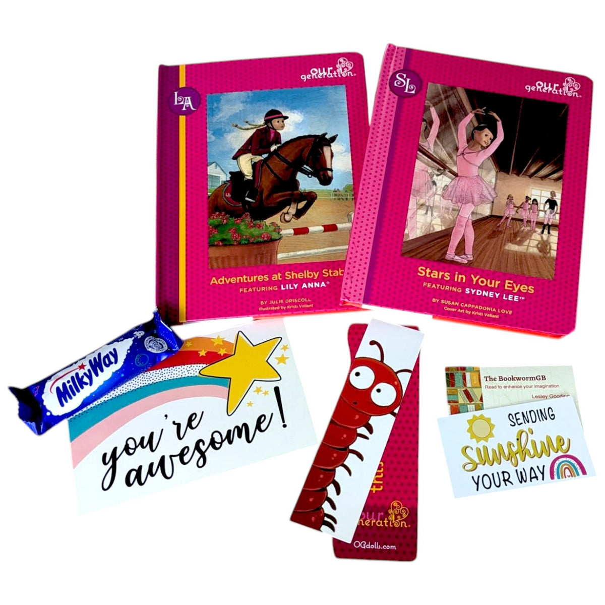 Our Generation Book Bundle: Ballerina & Horse Rider Stories