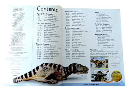 Dinosaur Book Bundle: Children's Gift Set with Toy Dinosaurs