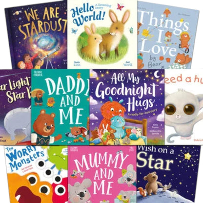 Children's Book Party Favors | Wrapped Book Bundle with Bookmark, Treat and Gift Tag