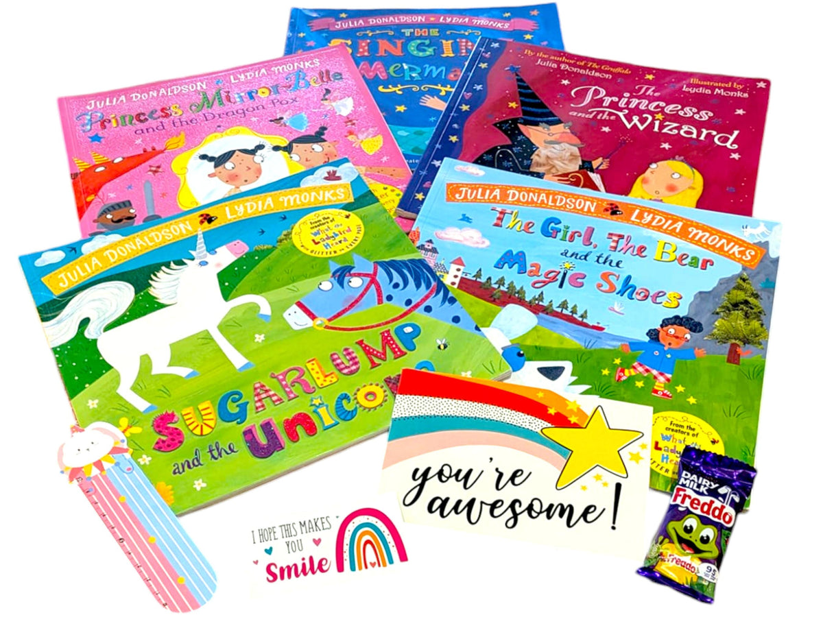 Julia Donaldson & Lydia Monks Book Bundle: Children's Gift Set