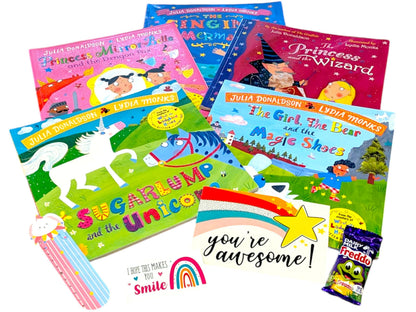 Julia Donaldson & Lydia Monks Book Bundle: Children's Gift Set