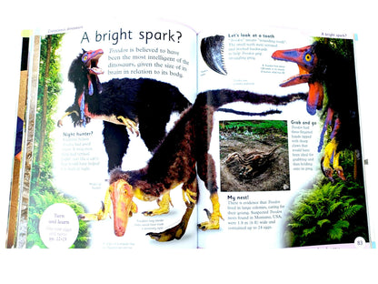 Dinosaur Book Bundle: Children's Gift Set with Toy Dinosaurs