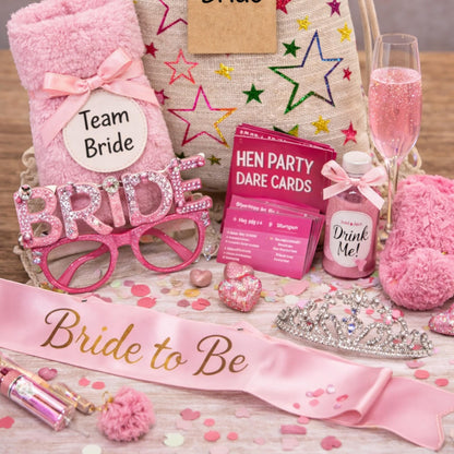 Lucky Mystery Gift Bags (5) | Hen Night | Team Bride| Party Bags | Fun Mystery Bundle |  Hen Night Accessories