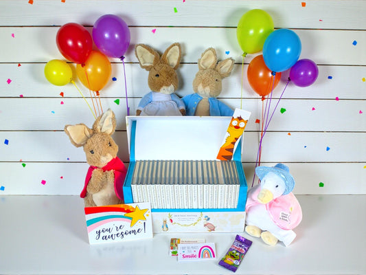 The World of Peter Rabbit by Beatrix Potter | Plush Toys Bundle, Complete Book Collection