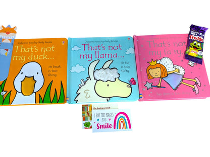 That's Not My... Board Books and Teddy Bundle, Baby Toddler Gift