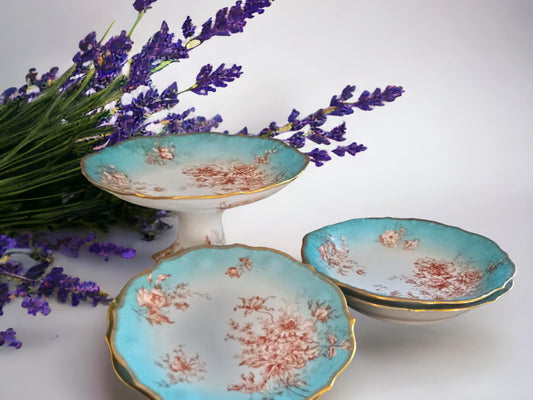 Springer & Co,  El Bogen, Cake Stand, Afternoon Tea, Part Tea Set, Vintage Tableware, Vintage Home, Vintage Plates and Bowls,  Cake Plates
