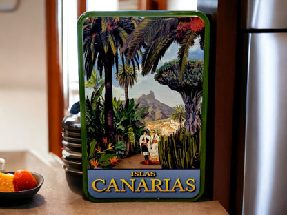 Vintage Style Storage Tin: Retro Kitchen Accessories