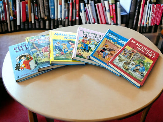 Vintage Enid Blyton Hardback Books: Mr Pink Whistle, Amelia Jane