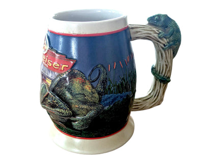 Vintage Budweiser Stein: Ferret, Frog, Louie & Frank - Collectible Barware