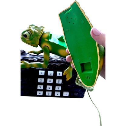 Vintage Phone, Chameleon Phone, Karma Chameleon, Novelty Phone, Boy George, Funny Phone Gift, Chameleon Gift, Loves Boy George, Reptile Gift