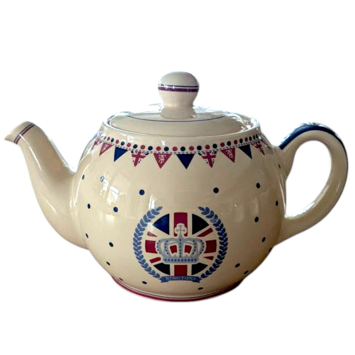 Ringtons Celebration Teapot and Mugs Set: Vintage London Souvenir