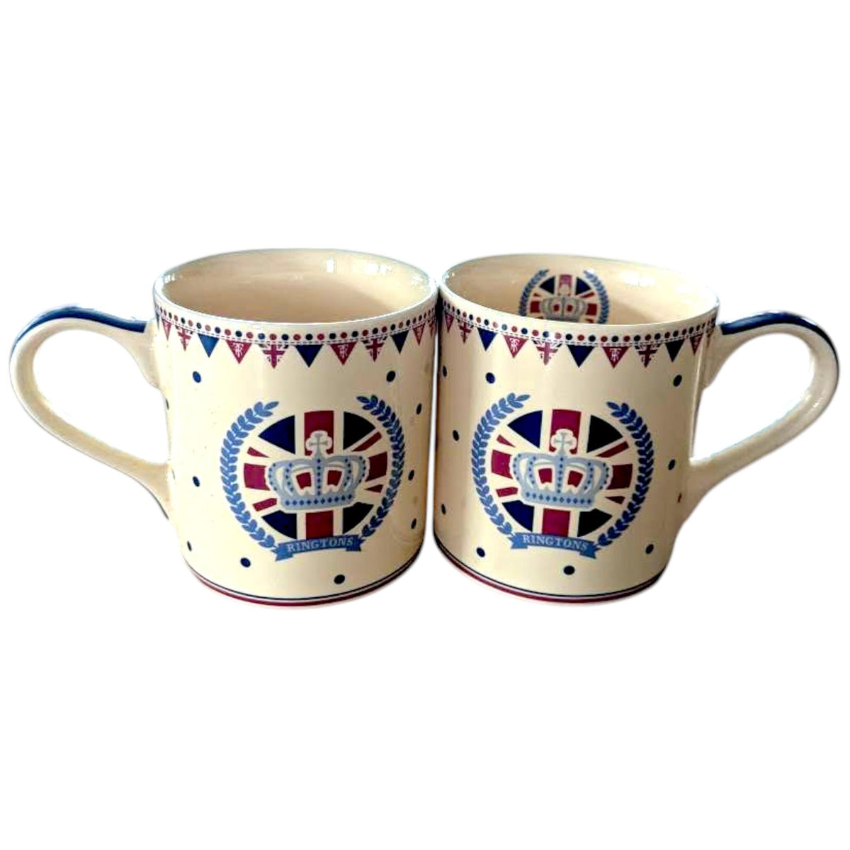Ringtons Celebration Teapot and Mugs Set: Vintage London Souvenir