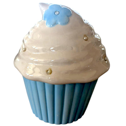 Vintage Cupcake Jars: Shabby Chic Kitchen Storage (Damaged)