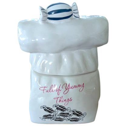 Vintage Ceramic Sweet Jar: Retro Kitsch Kitchen Storage