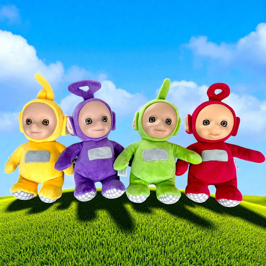 Teletubbies Plushie: Tinky Winky, Dipsy, Laa-Laa, Po - Soft Toy Set