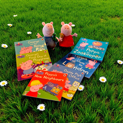 Peppa Pig Book and Plushie Bundle, George Pig
