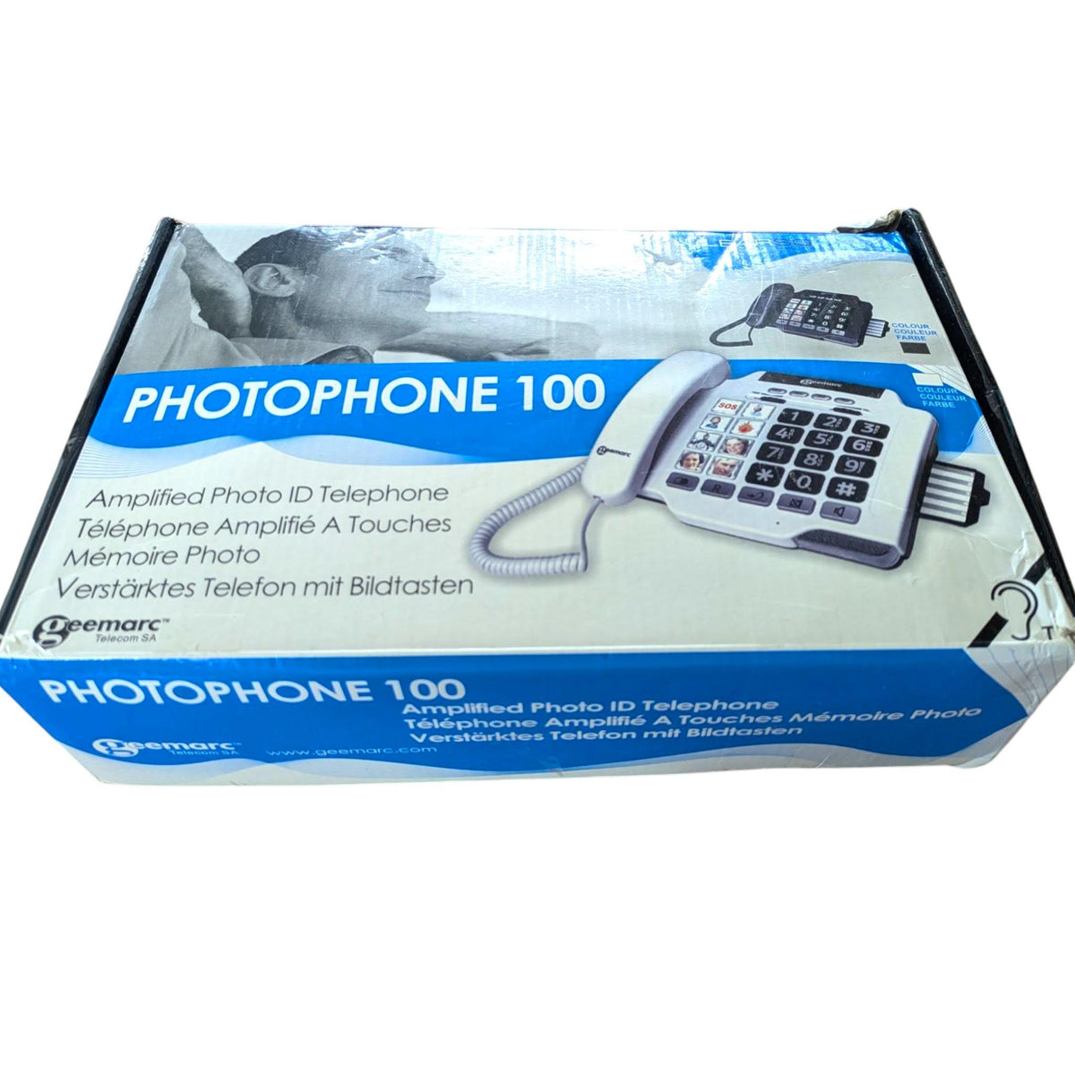 Geemark PhotoPhone, Large Button Phone for Visually or Hearing Impaired