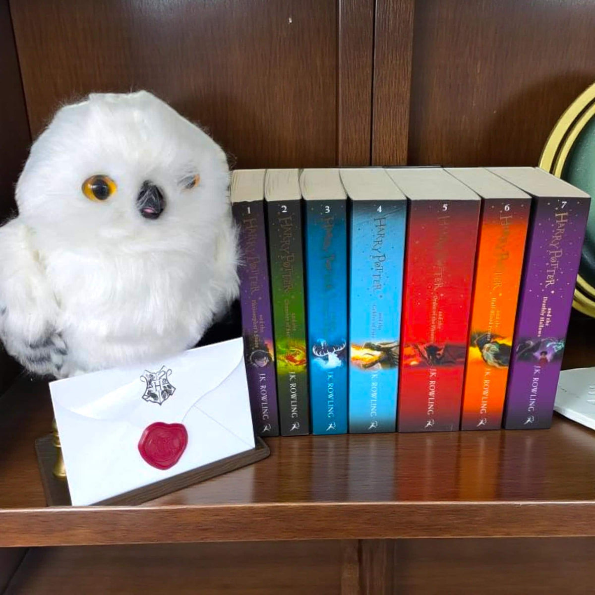 Harry Potter Books  and Interactive Hedwig Owl Toy