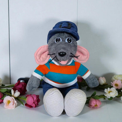 Vintage Roland Rat Plush – Retro Collectible Toy