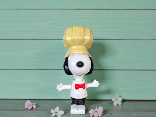 Vintage Snoopy Chef Figurine | Peanuts Kitchen Decor