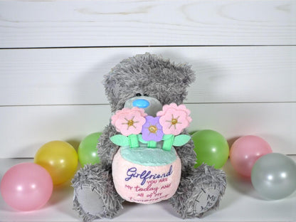 Me to You Teddy Bear with Flowers – Girlfriend Gift