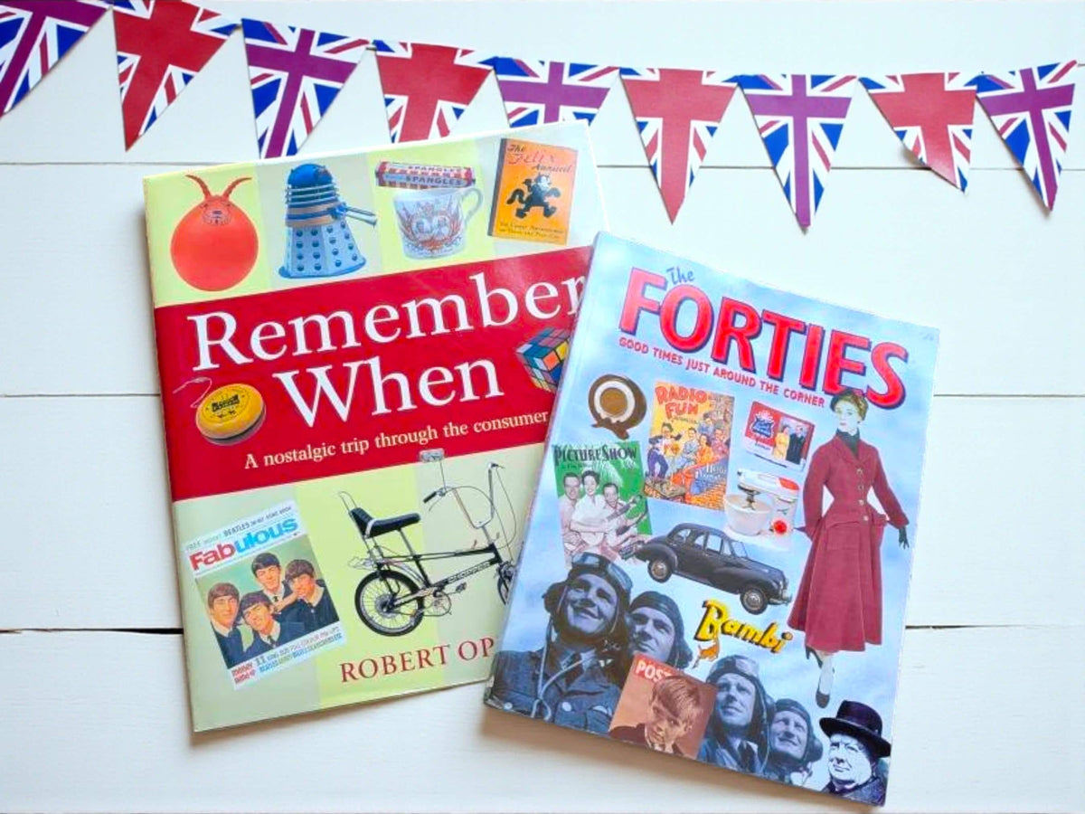 Vintage 1940s Nostalgia Books | Remember When & Fabulous Forties | Wartime Memories, WW2 Home Front, Retro Gift | Sold Separately