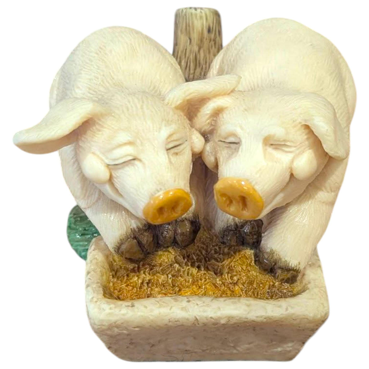 Vintage Piggin Figurines  –  Cute Pig Ornaments, Hell, Lottery, Cuddles, Pals, Holidays