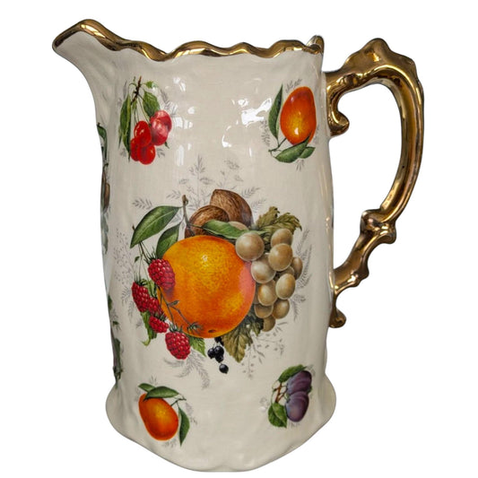 Vintage Imperial Staffordshire Pottery: Jugs, Vase, Pitcher