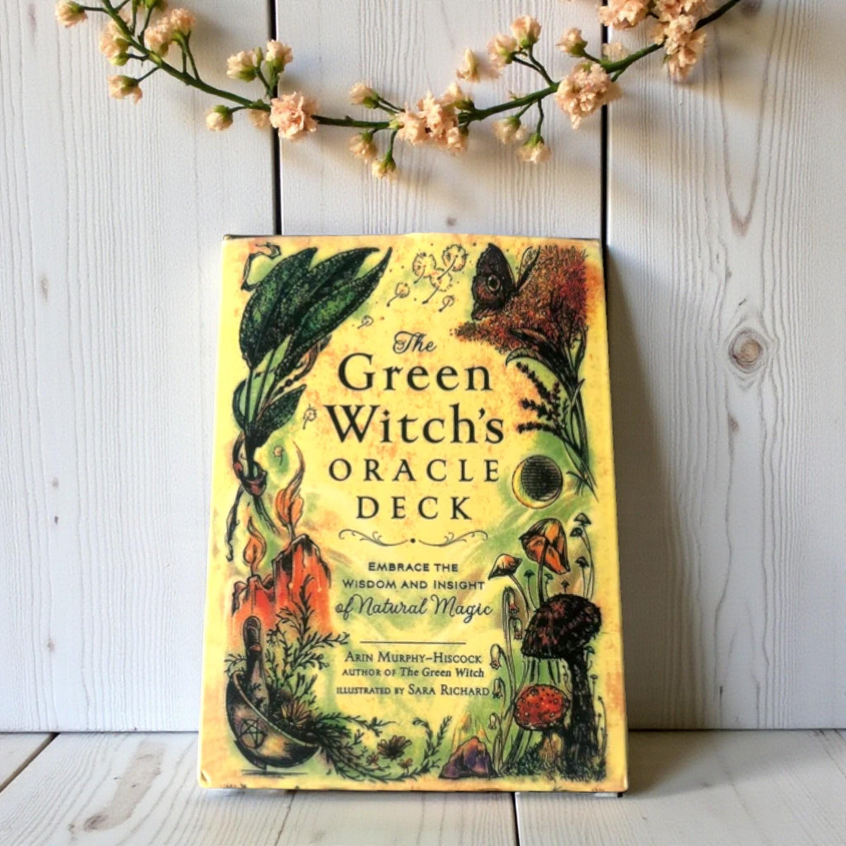 Green Witch's Oracle Deck and Protective Bag