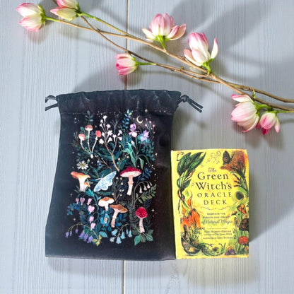 Green Witch's Oracle Deck and Protective Bag