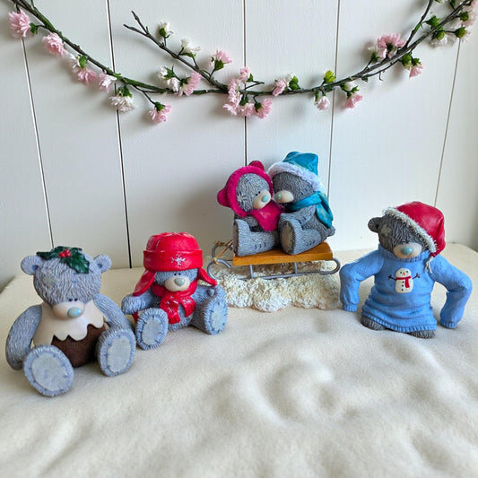 Me to You Tatty Teddy Christmas Ornaments – Collectable Me 2 You Bears – Festive Figurines Sold Individually