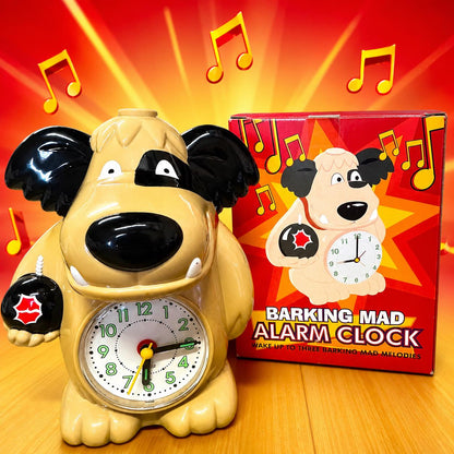 Vintage Muttley Barking Mad Alarm Clock, Retro Cartoon Collectible, Original Box