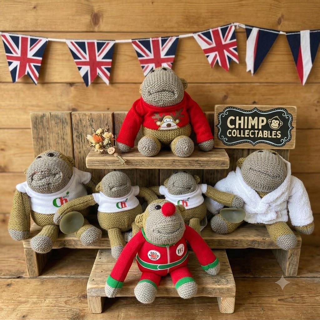 PG Tips Chimps Plush Toy: Collectable Tea Gift