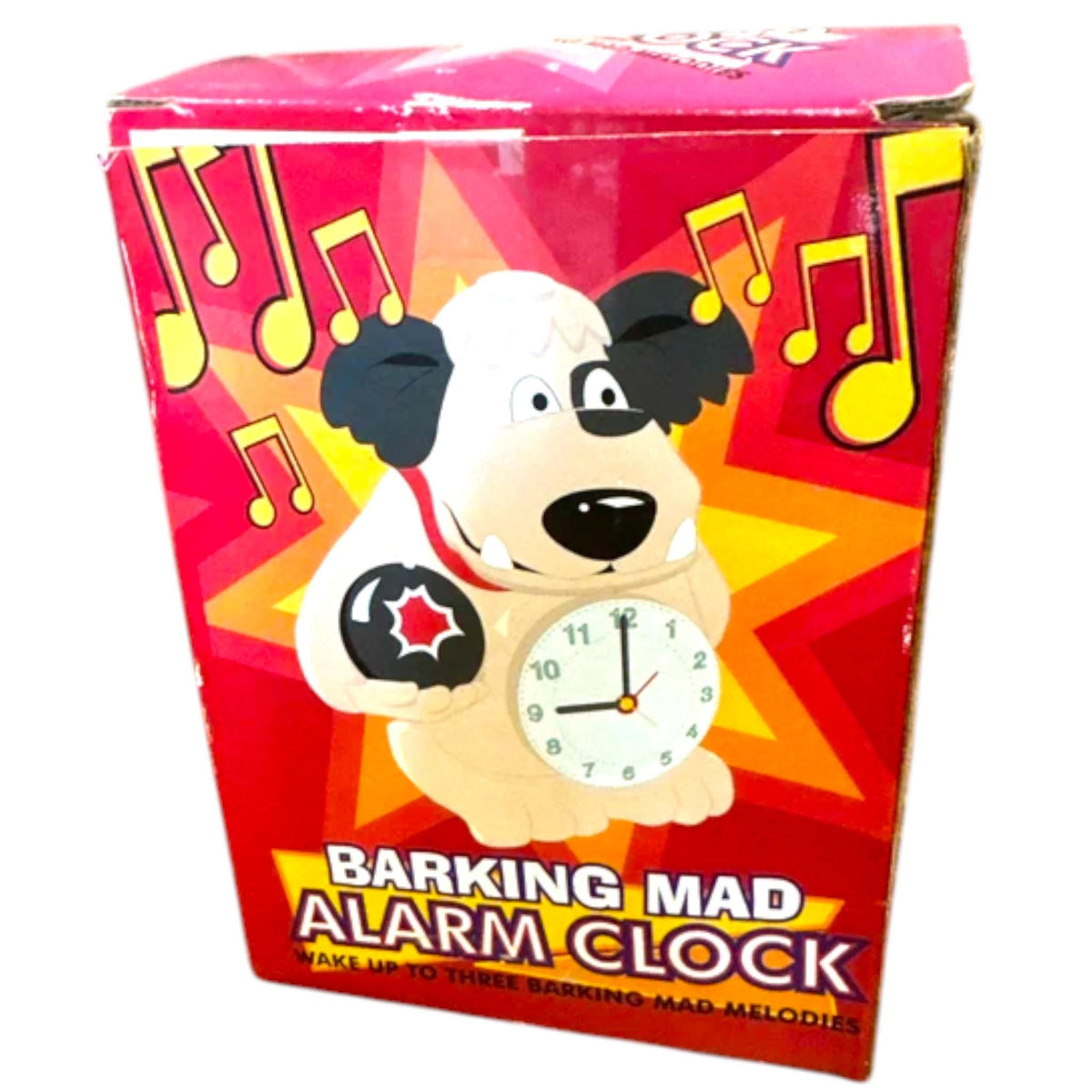 Vintage Muttley Barking Mad Alarm Clock, Retro Cartoon Collectible, Original Box