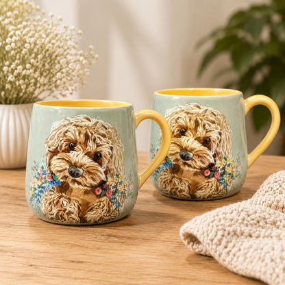 Cockerpoo Gift | Cockerpoo Mug, Tea Towels, Oven Glove, Ladies Socks | Dog Lover Kitchen Gift | Cute Cockapoo Home & Kitchen Accessories