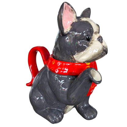 Frenchie Kitchen Decor | Frenchie Biscuit Jar, Frenchie Teapot, Frenchie Mug, Frenchie Spoon Rest | Dog Lover Gift | Dog Kitchenware